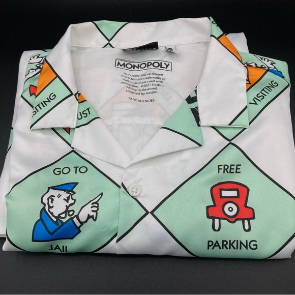 ASOS Other - ASOS Monopoly Hasbro colab limited edition run mens long sleeve shirt in XL